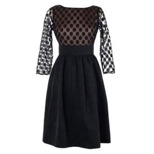 ELIZA J Dress‎ 16 Lace Taffeta Event Wedding Cocktail Party Whimsigoth Fairygoth